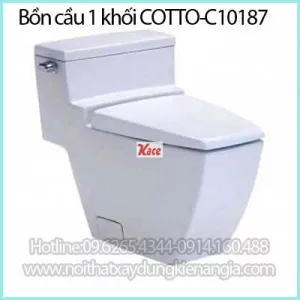 Bồn cầu 1 khối Thái Lan Cotto C10187