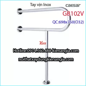 Thanh tay vịn inox Caesar-GB102V