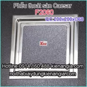 Thoát sàn WC 200X200 O60 Caesar-F2060