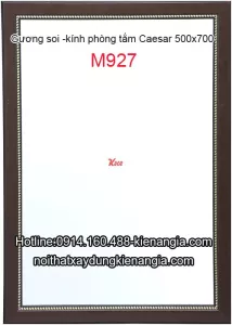 Gương kính có khung 50x70 Caesar-M927