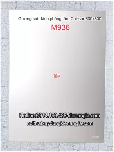 Kính có khung viền  60x80 Caesar-M936 BM2026