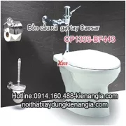 Bồn cầu xả gạt tay Caesar-CP1333-BF521A