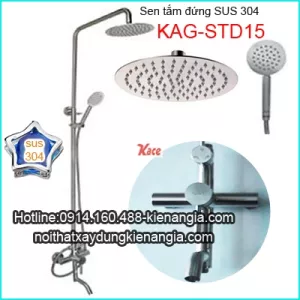 Sen cây tắm đứng SUS304 KAG-STD15