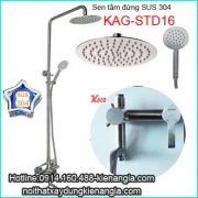 Sen cây tắm đứng SUS304 KAG-STD16