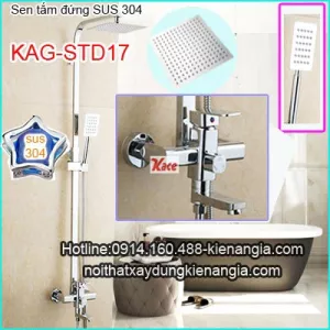 Sen cây tắm đứng SUS304 KAG-STD17