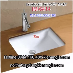Lavabo âm bàn Việt Nhật IM-6414