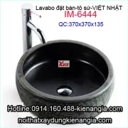 Lavabo đặt bàn,tô sứ Việt Nhật IM-6444