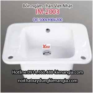 Bồn ngâm chân tiệm NAIL Việt Nhật IM-2003