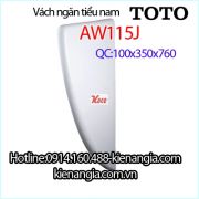 Vách ngăn bồn tiểu nam TOTO AW115J