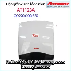 Hộp giấy vệ sinh nhựa Atmor AT1123A