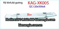 Kệ kiếng,kệ gương thẳng KAG-XK005