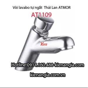 Vòi chậu lavabo tự ngắt Thailand ATMOR AT1109