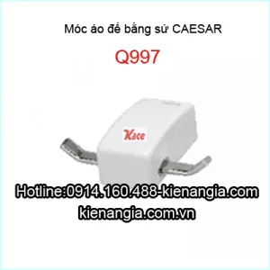 Móc áo đế bằng sứ CAESAR Q997