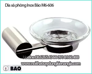 Dĩa xà phòng INOX BẢO M6-606