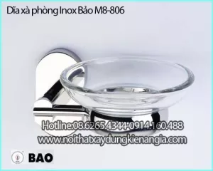 Dĩa xà phòng INOX BẢO M8-806