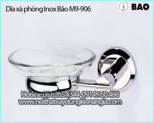 Dĩa xà phòng INOX BẢO M9-906