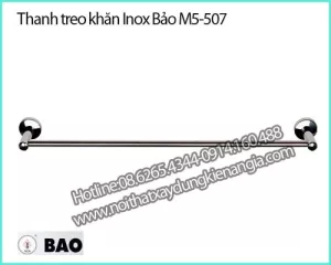 Giá treo khăn INOX BẢO M5-507