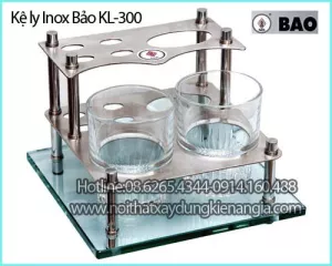 Kệ ly, bàn chải BẢO KL-300