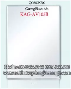 Gương kính Tân An Vinh 500x700 KAG-AV103B