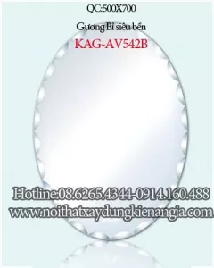Gương kính Tân An Vinh 500x700 KAG-AV542B
