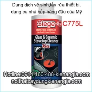 Vệ sinh tẩy rửa thiết bị bếp Siege-GC775L