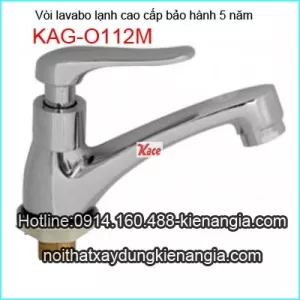 Vòi lavabo lạnh cao cấp KAG-O112M