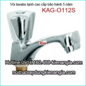 Vòi lavabo lạnh cao cấp KAG-O112S