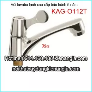 Vòi lavabo lạnh cao cấp KAG-O112T