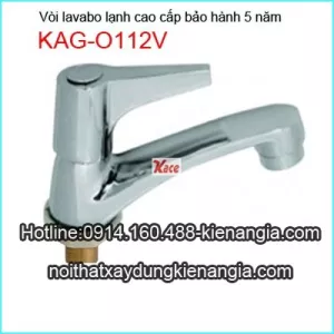 Vòi lavabo lạnh cao cấp KAG-O112V