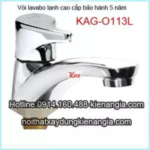 Vòi lavabo lạnh cao cấp KAG-O113L
