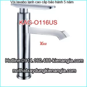 Vòi lavabo lạnh cao cấp KAG-O116US
