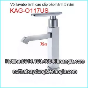 Vòi lavabo lạnh cao cấp KAG-O117US