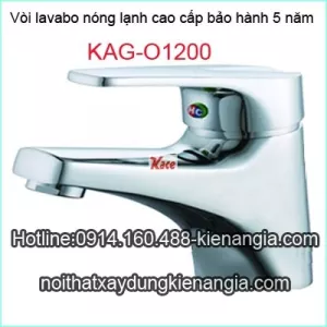 Vòi lavabo nóng lạnh cao cấp KAG-01200