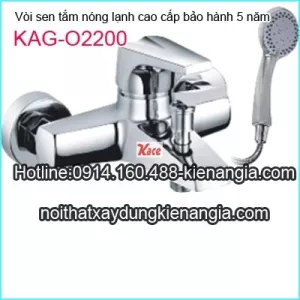 Vòi sen tắm nóng lạnh cao cấp KAG-O2200