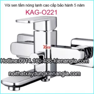 Vòi sen tắm nóng lạnh cao cấp KAG-O221
