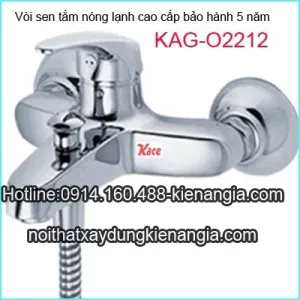 Vòi sen tắm nóng lạnh cao cấp KAG-O2212