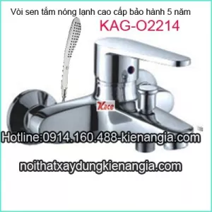 Vòi sen tắm nóng lạnh cao cấp KAG-O2214