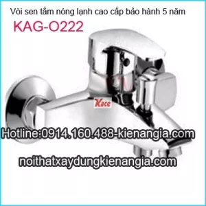 Vòi sen tắm nóng lạnh cao cấp KAG-O222