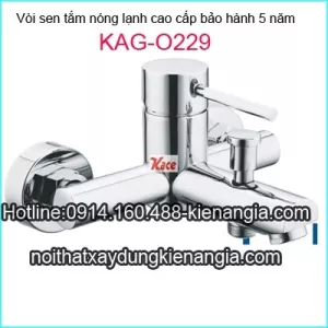 Vòi sen tắm nóng lạnh cao cấp KAG-O229