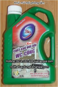 Khử mùi hôi phòng tắm