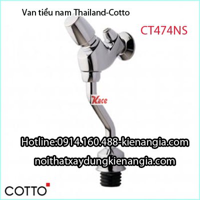 Van xả tiểu nam Thailand Cotto CT474NS