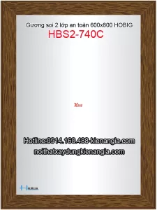 Gương kính ghép an toàn Hobig 60x80 HBS2-740C