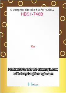 Gương soi Hobig cao cấp 50x70 HBS1-748B