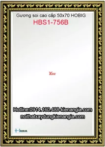 Gương kính Hobig cao cấp 50x70 HBS1-756B