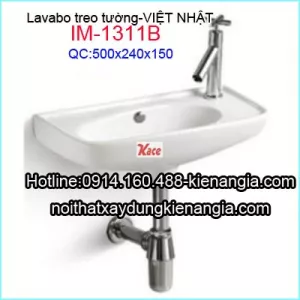 Lavabo treo tường Việt Nhật IM-1311B