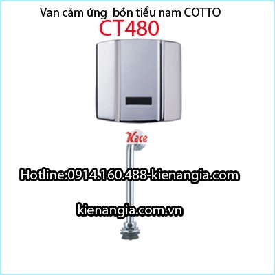 Van xả cảm ứng tiểu nam COTTO CT480
