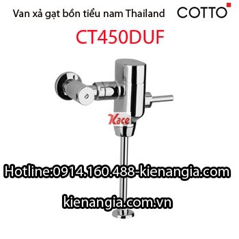 Van xả gạt bệ tiểu nam COTTO CT450DUF