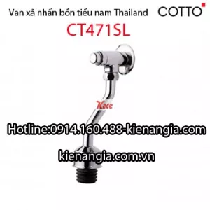 Van xả nhấn tiểu nam COTTO-Thailand CT471S