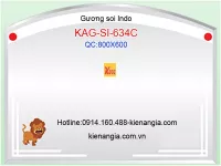 Gương soi Indo 80x60 KAG-SI-634C
