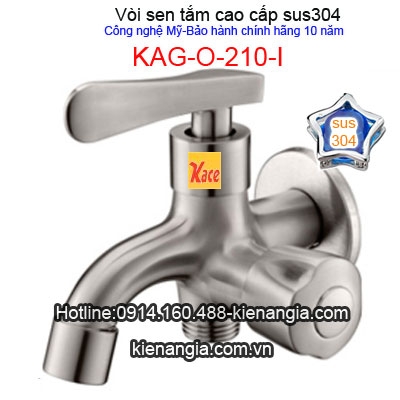 Sen tắm công nghệ Mỹ sus 304 KAG-O210I